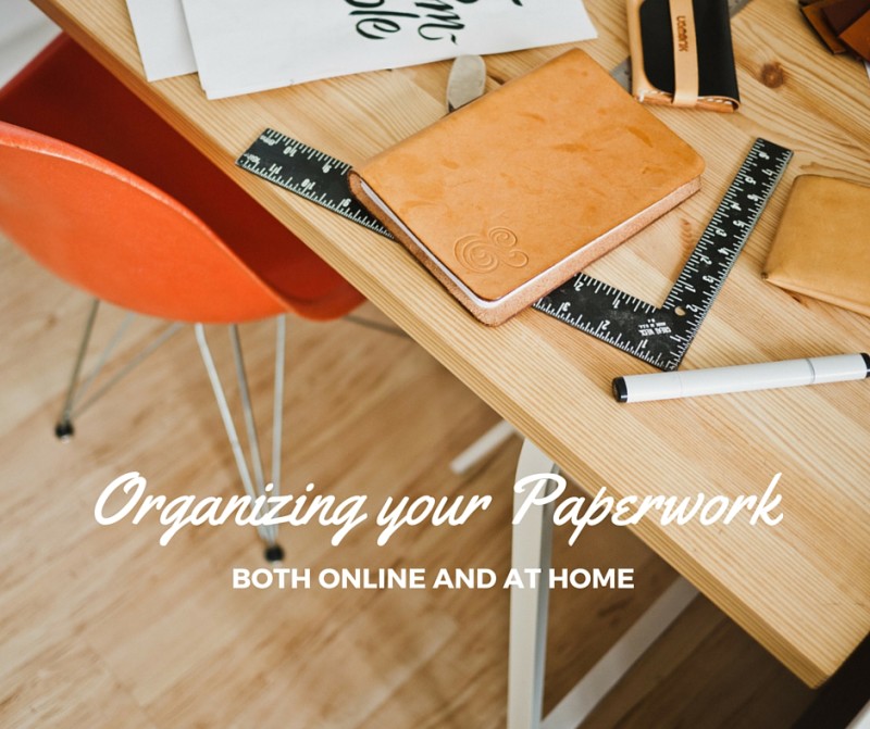 Organizing your Paperwork
