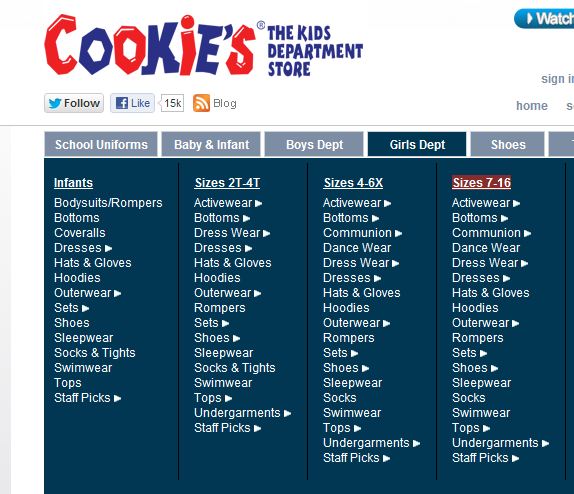 CookiesKids Website