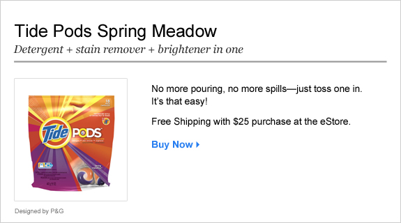 Tide Pods Spring Meadow