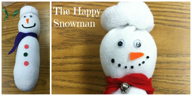 Happy Snowman Craft