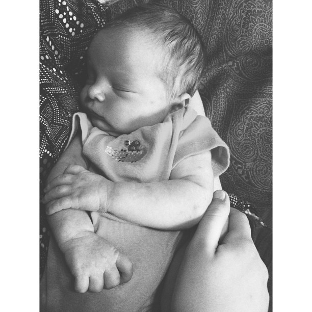 Sweet baby James.   My new nephew.  Heaven.