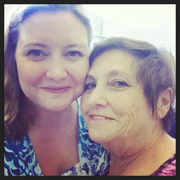 Momma and I on my birthday doing my favorite thing...  Thrifting and wandering!