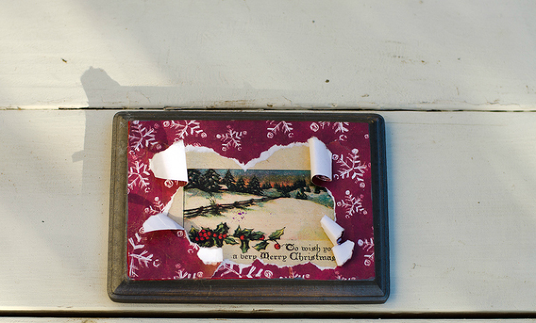 Christmas Card Keepsake - 1a