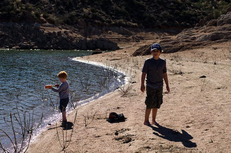 Rattlesnake Cove, Bartlett Lake, Arizona-3