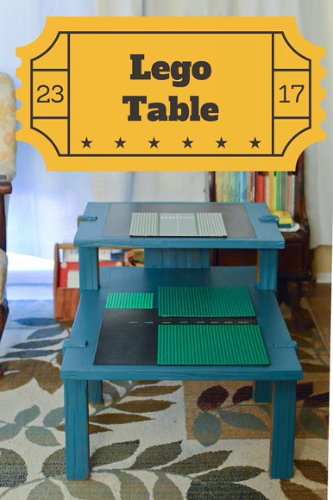 Why The Carpet Is Blue Lego Table Diy Kate Eschbach