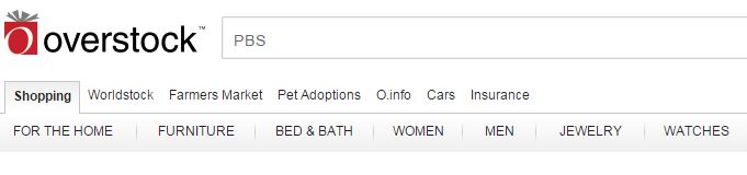 Overstock and PBS Partnership