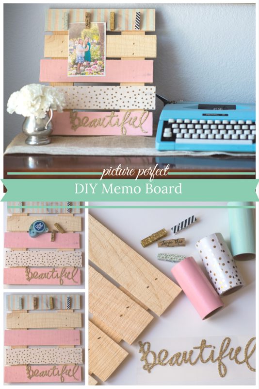 graduation gift ideas DIY memo board