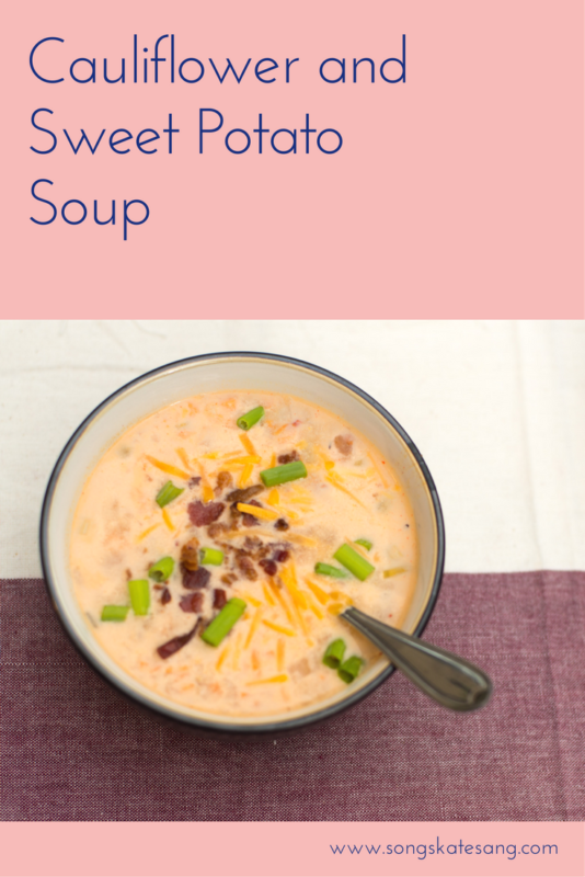 Cauliflower and Sweet Potato Soup Easy, Slow Cooker Perfection for