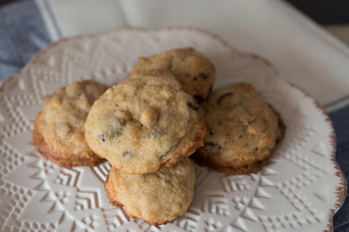Dark Chocolate and Hazelnut Cookies