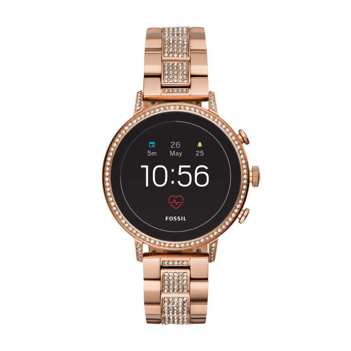 The New, Rose Gold Fossil Gen 4 Venture HR Smartwatch