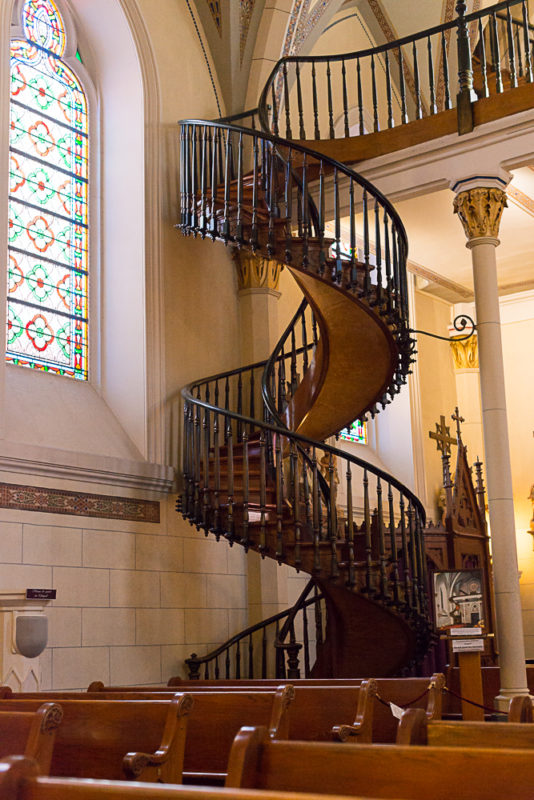 The stairs at Loretto