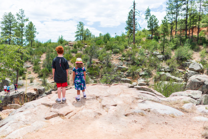 Hiking to Ellison Creek Cascades
