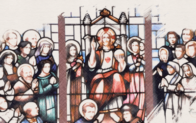 Tripping over the Saints :: Kate Eschbach with guest Jennifer Cullen – Episode 3 – What is a Saint?